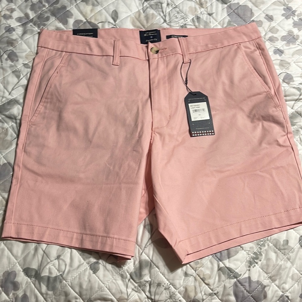 NWT Ben Sherman light pink shorts 36